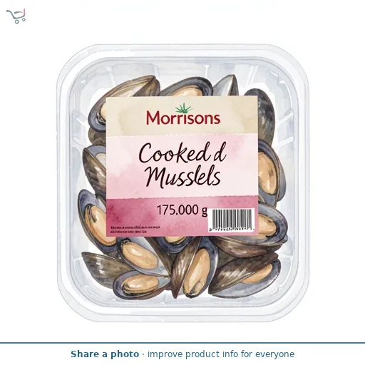 Morrisons Cooked Mussels 
