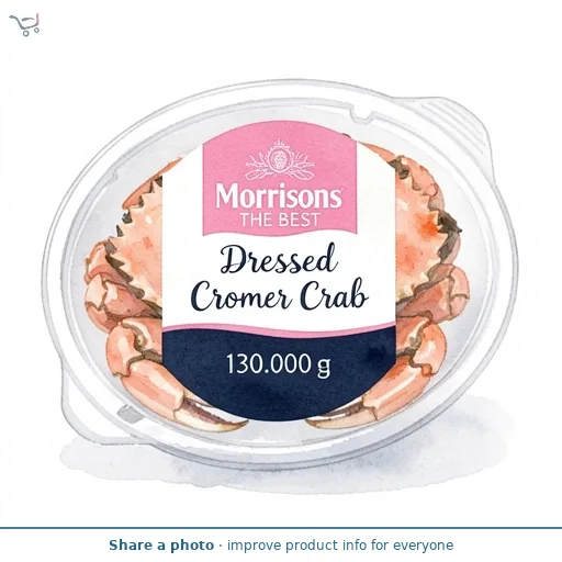 Morrisons The Best Dressed Cromer Crab