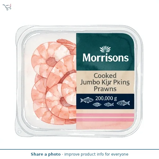 Morrisons Cooked Jumbo King Prawns 