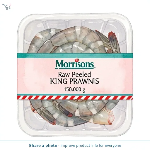Morrisons Raw Peeled King Prawns