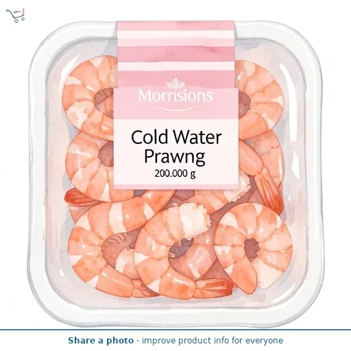 Morrisons Cold Water Prawns