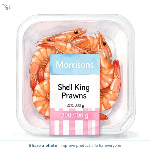 Morrisons Shell On King Prawns