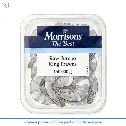 Morrisons The Best Raw Jumbo King Prawns