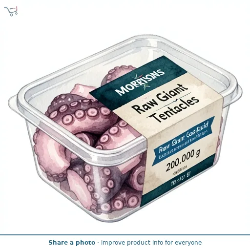 Morrisons Raw Giant Squid Tentacles 