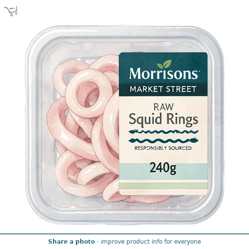 Morrisons Raw Squid Rings 