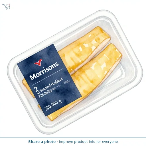 Morrisons 2 Smoked Haddock Fillets