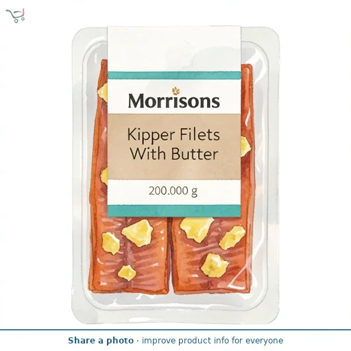 Morrisons Kipper Fillets With Butter