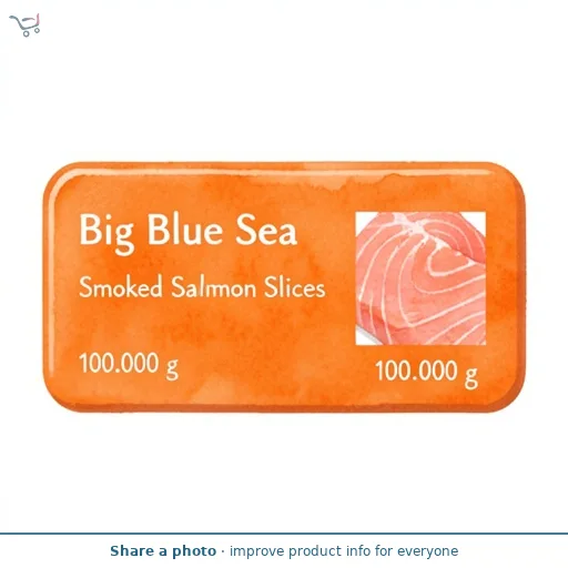 Big Blue Sea Smoked Salmon Slices