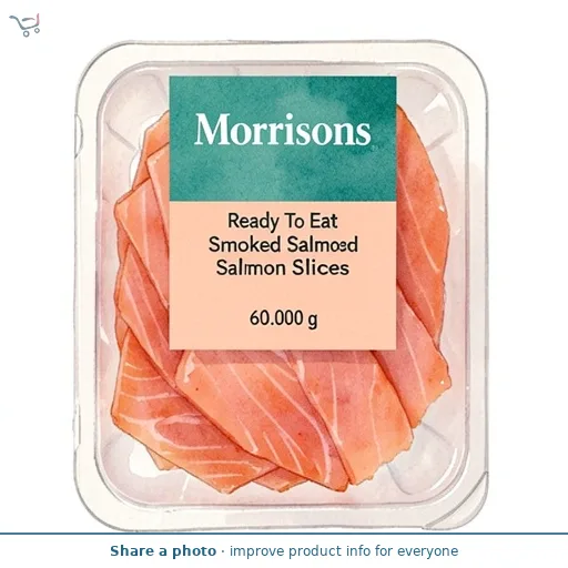 Morrisons Ready To Eat Smoked Salmon Slices