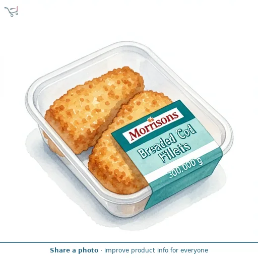 Morrisons Breaded Cod Fillets