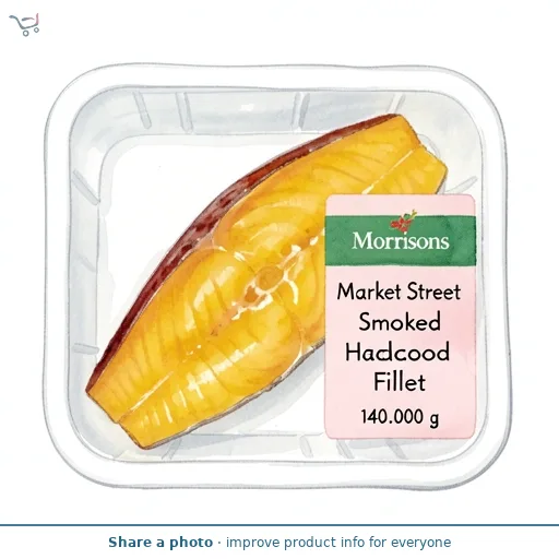 Market Street Smoked Haddock Fillet 140g