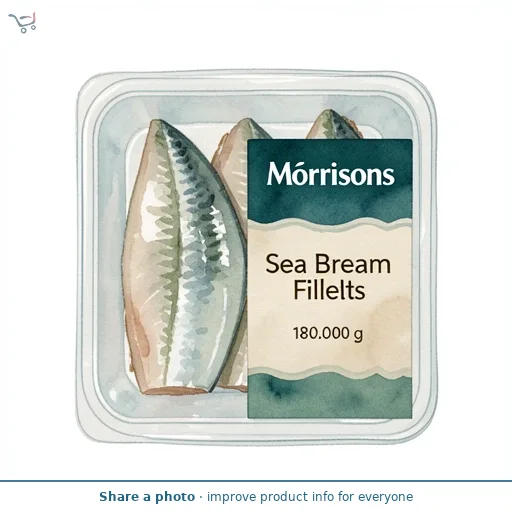 Morrisons Sea Bream Fillets