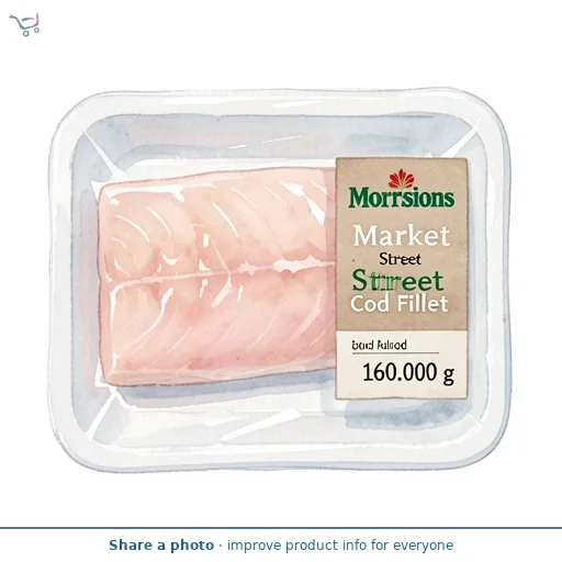 Market Street Cod Fillet 160g