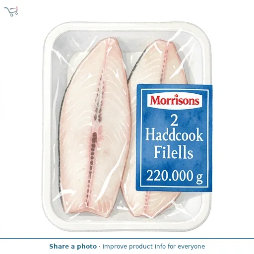 Morrisons 2 Haddock Fillets