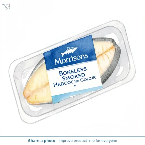 Morrisons Boneless Smoked Haddock No Colour