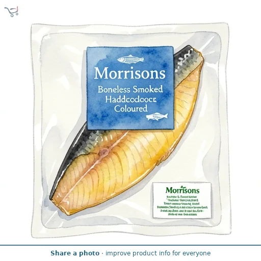 Morrisons Boneless Smoked Haddock Coloured