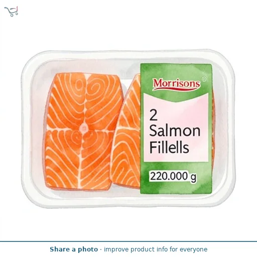 Morrisons 2 Salmon Fillets 220g