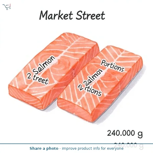 Market Street 2 Salmon Portions