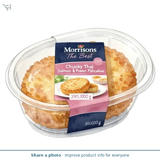 Morrisons The Best Chunky Thai Salmon & Prawn Fishcakes
