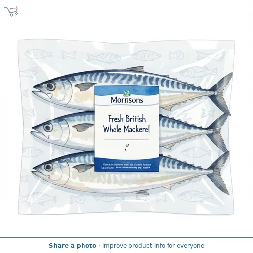 Morrisons Fresh British Whole Mackerel