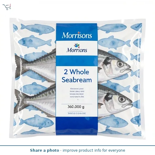 Morrisons 2 Whole Seabream