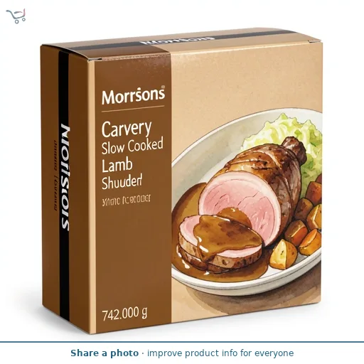 Morrisons Carvery Slow Cooked Lamb Shoulder 742g