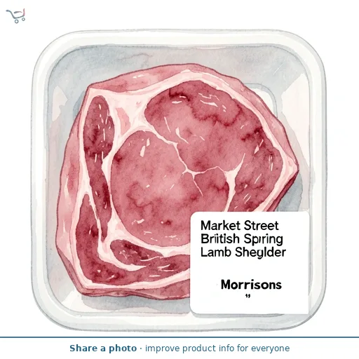 Morrisons British Spring Lamb Shoulder 900g