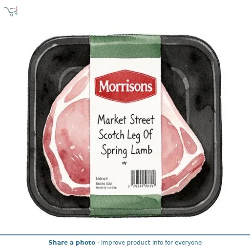 Morrisons Scotch Leg Of Spring Lamb 1Kg