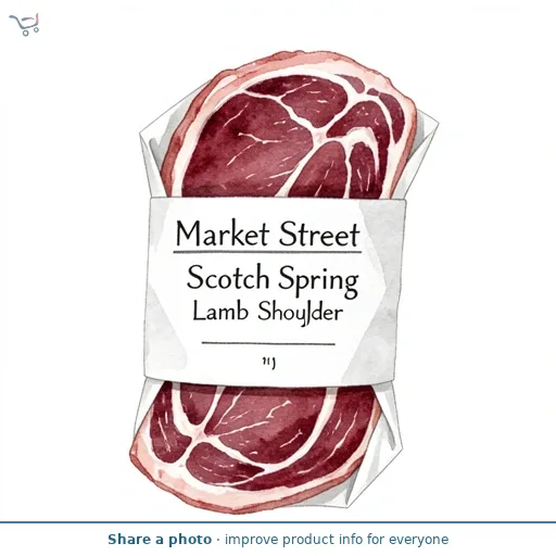 Morrisons Scotch Spring Lamb Shoulder 900g