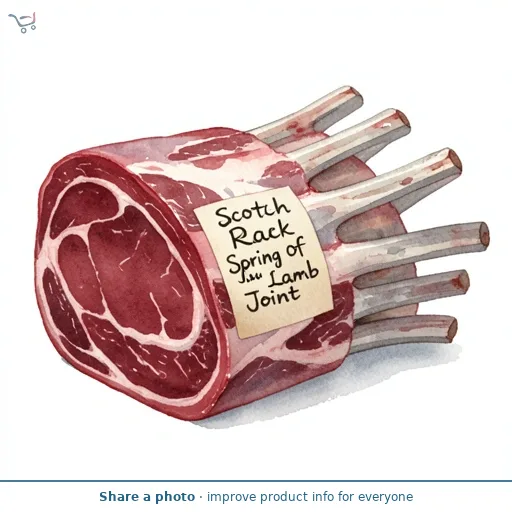 Morrisons Scotch Rack Of Spring Lamb Joint 625g