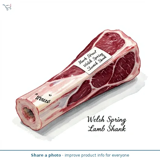 Market Street Welsh Spring Lamb Shank 370g