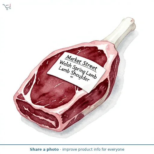 Morrisons Welsh Spring Lamb Shoulder 1.1Kg