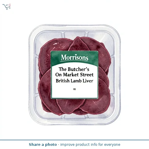 Morrisons British Lamb Liver