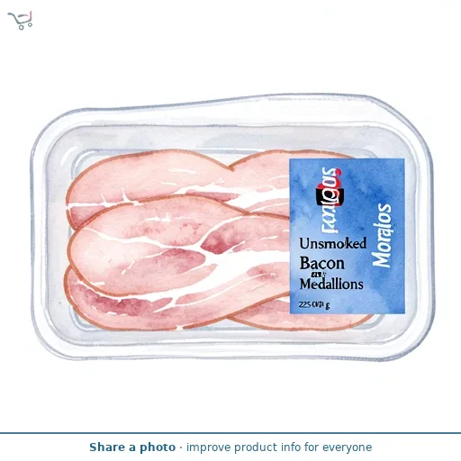 Morrisons Lean Unsmoked Bacon Medallions