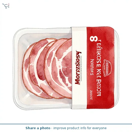 Morrisons 8 Lean Smoked Bacon Medallions