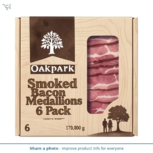 Oakpark Smoked Bacon Medallions 6 Pack