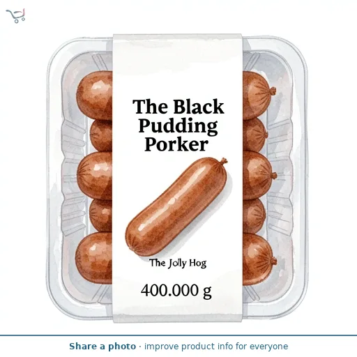The Jolly Hog Black Pudding Porker