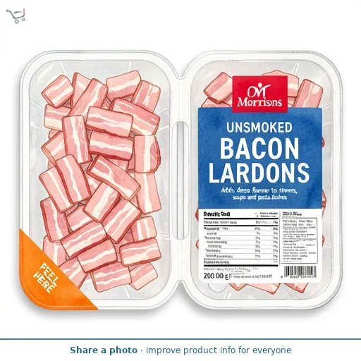Morrisons Unsmoked Lardons