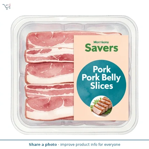 Morrisons Savers Pork Belly Slices 