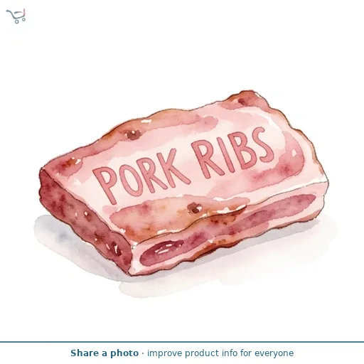 Morrisons British Pork Ribs 1kg