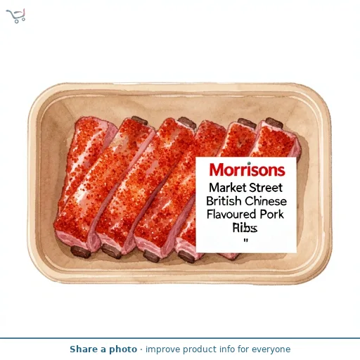 Morrisons British Chinese Flavoured Pork Ribs 400g