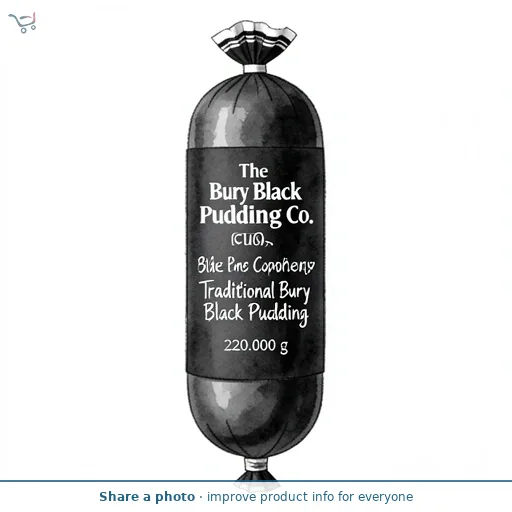 The Bury Black Pudding Company Traditional Bury Black Pudding 
