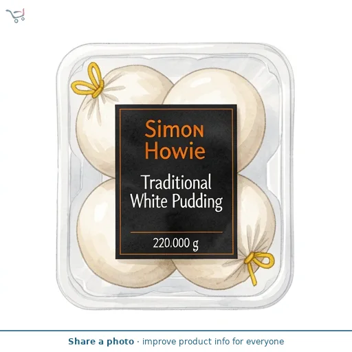 Simon Howie Traditional White Pudding 