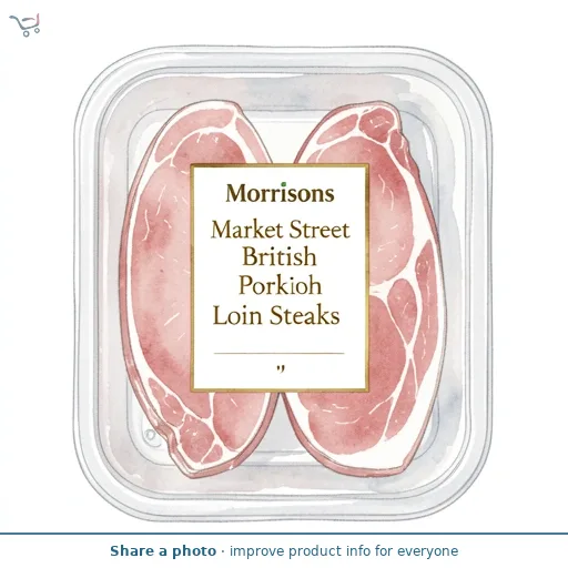 Market Street British Pork Loin Steaks