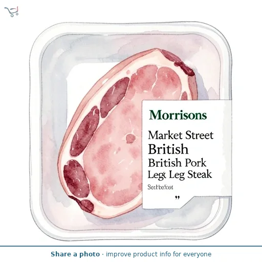 Market Street British Pork Leg Steak