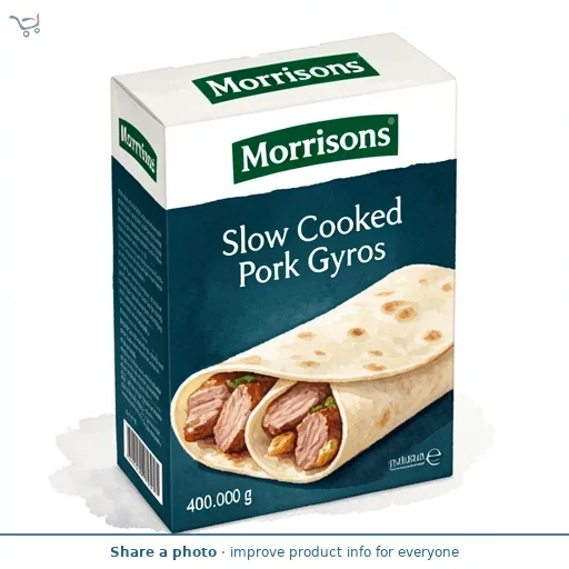 Morrisons Slow Cooked Pork Gyros 400g