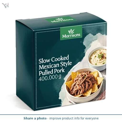 Morrisons Slow Cooked Mexican Style Pulled Pork 400g