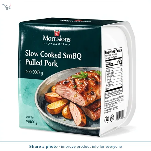 Morrisons Slow Cooked Smoky BBQ Pulled Pork