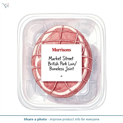 Market Street British Pork Loin/ Boneless Joint