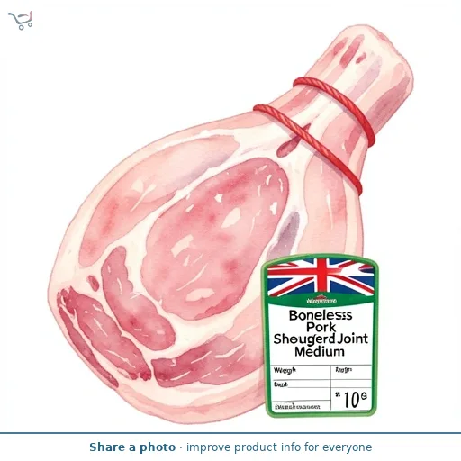 Morrisons Boneless Pork Shoulder Joint Medium